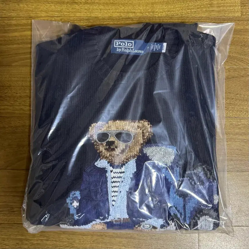 [BUNJANG] Polo Ralph Lauren Bear Knit Navy / 폴로 랄프로렌 베어 니트 네이비