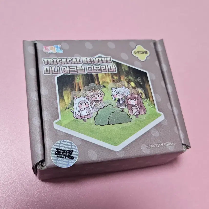 [BUNJANG] Trickcal Mini Acrylic Diorama (Beast Village) / 트릭컬 미니아크릴 디오라마 (수인마을)