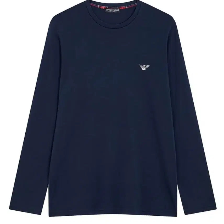 [BUNJANG] Giorgio Armani Navy Long Sleeve T-Shirt / (새상품) 아르마니 네이비 긴팔 티셔츠