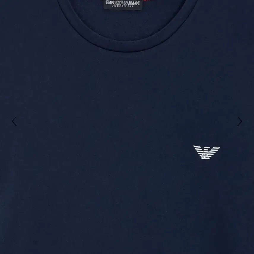 [BUNJANG] Giorgio Armani Navy Long Sleeve T-Shirt / (새상품) 아르마니 네이비 긴팔 티셔츠