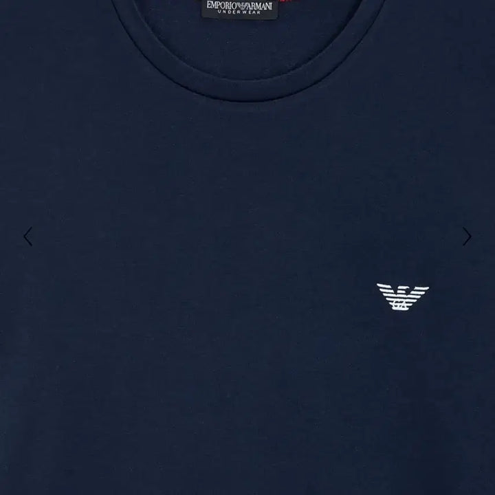 [BUNJANG] Giorgio Armani Navy Long Sleeve T-Shirt / (새상품) 아르마니 네이비 긴팔 티셔츠