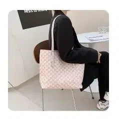 [BUNJANG] NK Pink Shoulder Bag / NK 핑크 쇼퍼백 숄더백