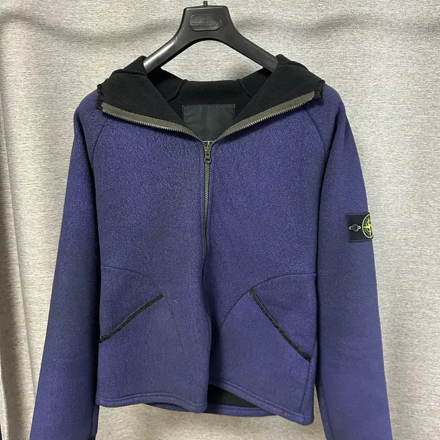 [BUNJANG] Stone Island Archive Fleece Jacket Purple (L) / 스톤아일랜드 데님라인 아카이브 플리스자켓 퍼플 (L)
