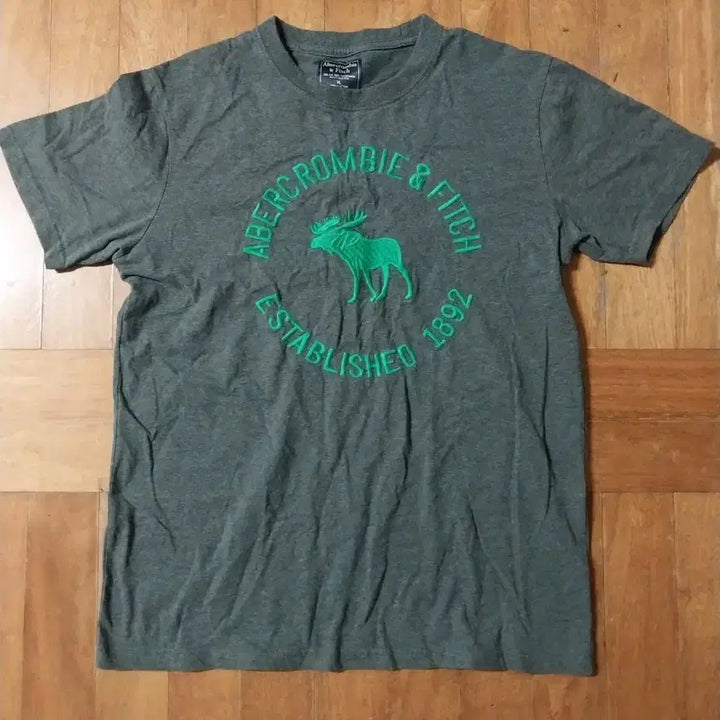 [BUNJANG] Abercrombie &amp; Fitch Established Vintage T-Shirt / 아베크롬비 Established 빈티지 티셔츠