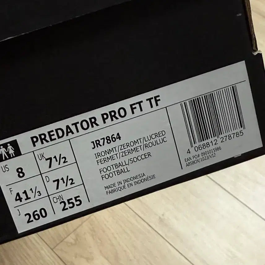 [BUNJANG] Adidas Predator Pro TF Football Shoes / 아디다스 프레데터 프로 FT TF