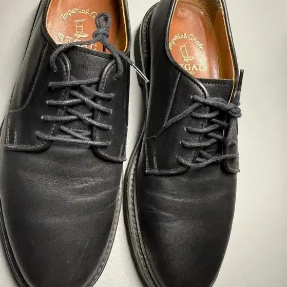 [BUNJANG] Geumkang Regal Derby 201 Black Leather Shoes / 금강제화 리갈 더비 201 255 팝니다