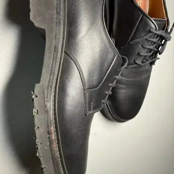[BUNJANG] Geumkang Regal Derby 201 Black Leather Shoes / 금강제화 리갈 더비 201 255 팝니다