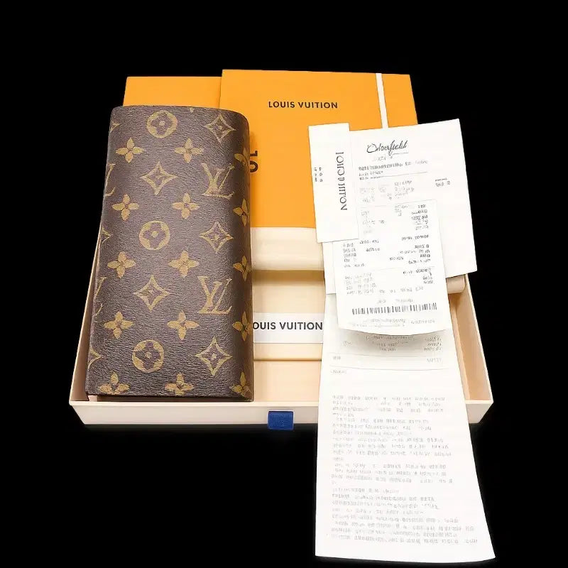 [BUNJANG] Louis Vuitton Brazza Monogram Eclipse Long Wallet / (풀구성,새상품급) 루이비통 브라짜 모노그램 이클립스 장지갑