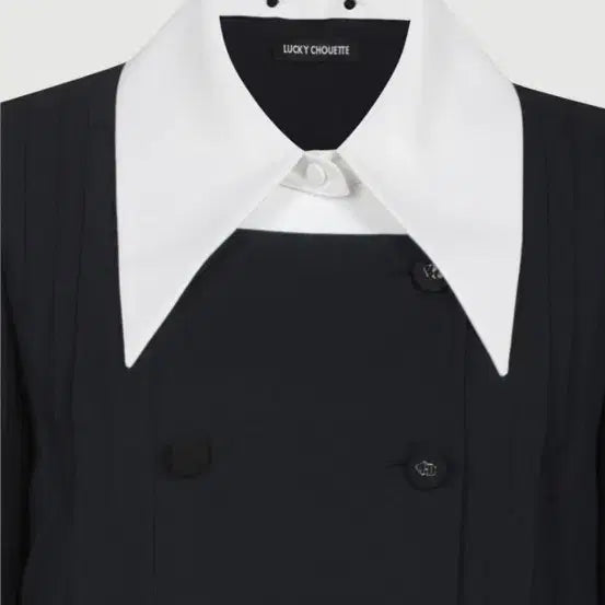 [SOLD OUT] 럭키슈에뜨 블랙 앤 화이트  원피스