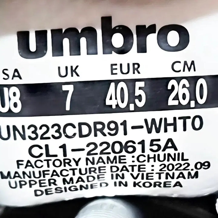 [BUNJANG] Umbro FLYER v2 Sneakers / 엄브로 260 FLYER v2 스니커즈 운동화