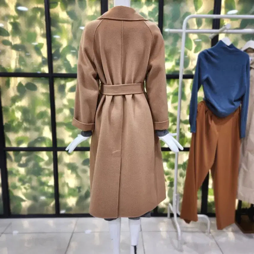 [BUNJANG] DUEL Belted Wool Long Coat Size 55 / 듀엘 벨티드모직롱코트 55사이즈 새상품 팝니다