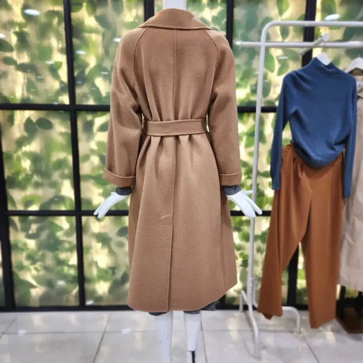 [BUNJANG] DUEL Belted Wool Long Coat Size 55 / 듀엘 벨티드모직롱코트 55사이즈 새상품 팝니다