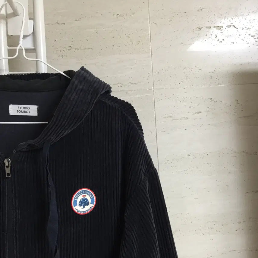[BUNJANG] Studio Tomboy Corduroy Hooded Long Dress / 스튜디오톰보이 후드 코듀로이 원피스 free