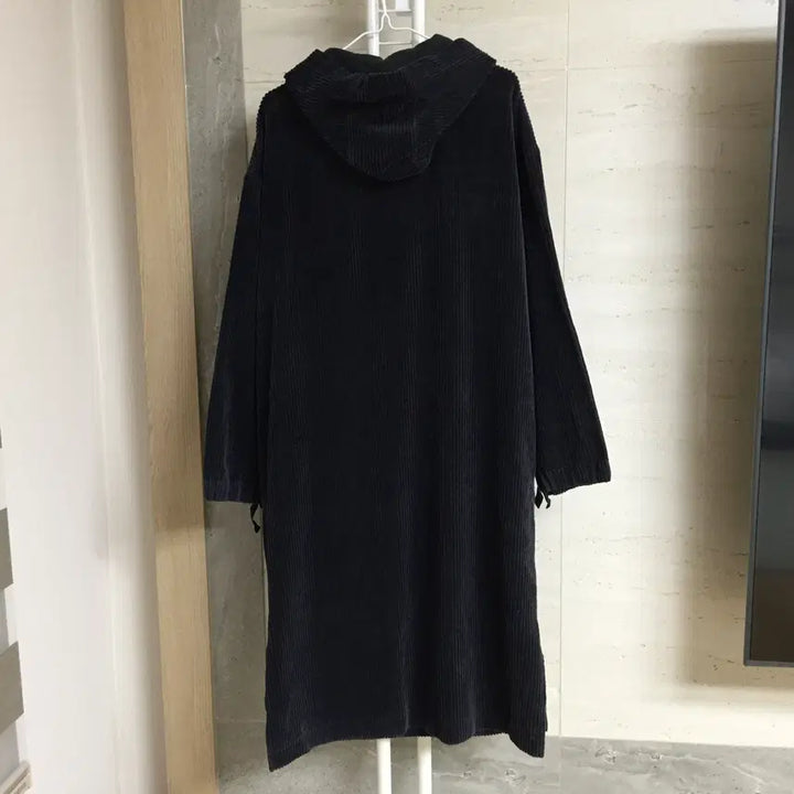 [BUNJANG] Studio Tomboy Corduroy Hooded Long Dress / 스튜디오톰보이 후드 코듀로이 원피스 free