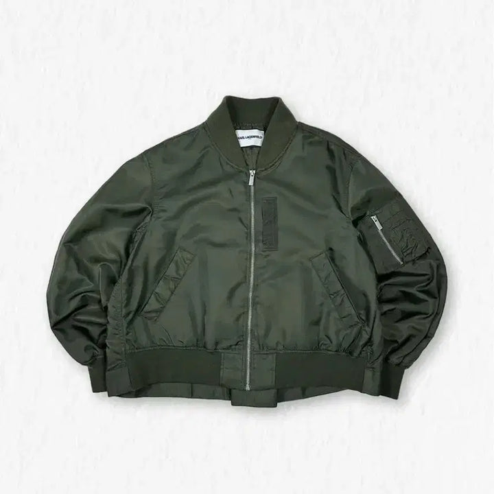 [BUNJANG] Karl Lagerfeld MA-1 Jacket / 칼 라거펠트 ma-1