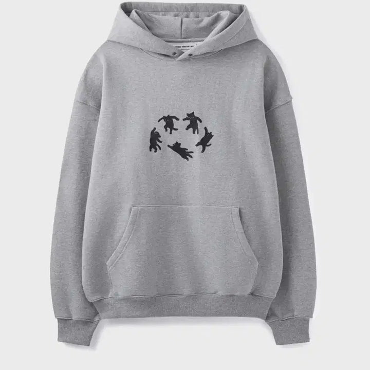 [BUNJANG] Branded Cats Graphic Hoodie / L) 브랜디드 캣츠 그래픽 후드티