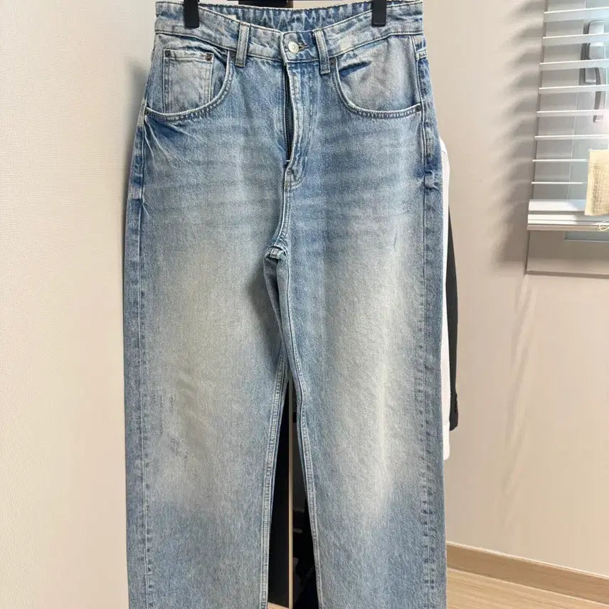 [BUNJANG] Zara Mid Blue Baggy Fit Jeans Size 38 / 자라 진스 배기핏 38사이즈-미드블루