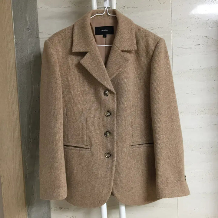 [BUNJANG] On&amp;On Herringbone Wool Jacket 85 / 온앤온 헤링본 양모 자켓 85