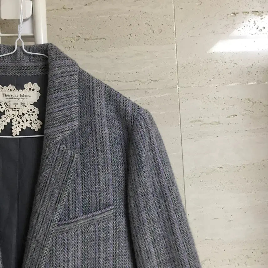 [BUNJANG] Thursday Island Wool Jacket S / 써스데이아일랜드 울 자켓 S