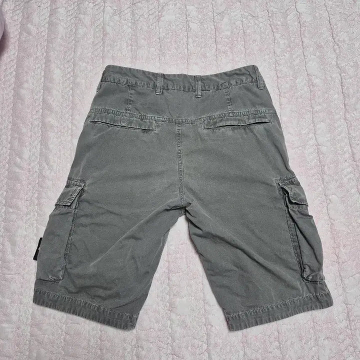 [BUNJANG] Stone Island Cargo Shorts Gray 28 / 정품 28-S 한글택 스톤아일랜드 카고반바지 그레이