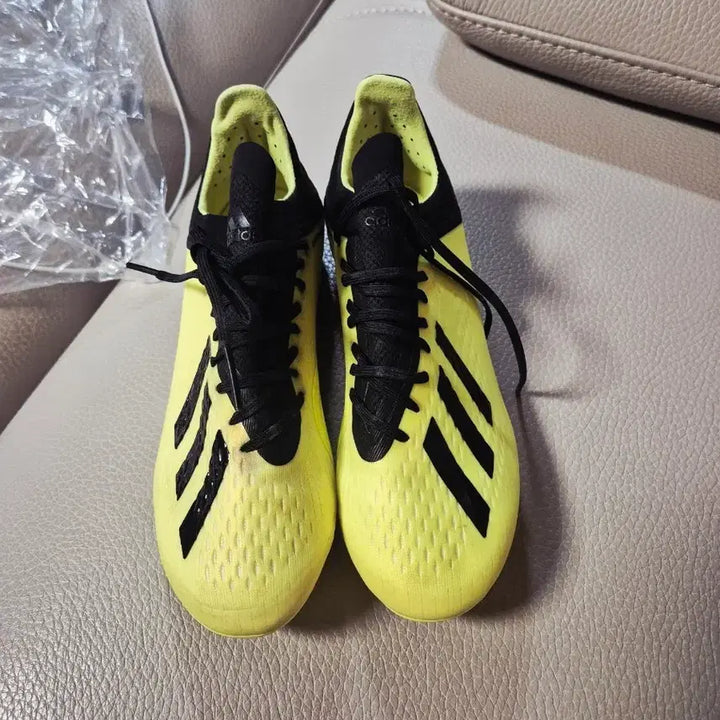 [BUNJANG] Adidas X Football Boots Fluorescent Yellow / 아디다스 엑스 축구화 형광 옐로우