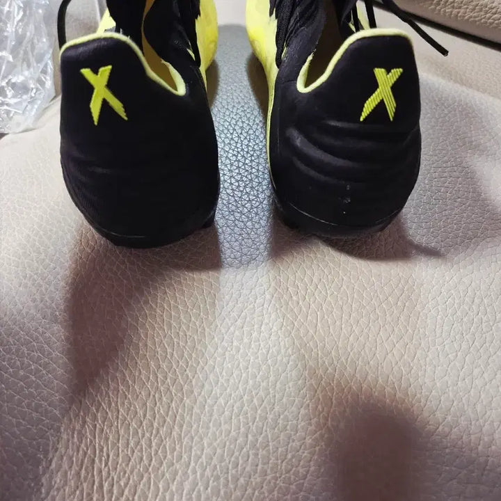 [BUNJANG] Adidas X Football Boots Fluorescent Yellow / 아디다스 엑스 축구화 형광 옐로우