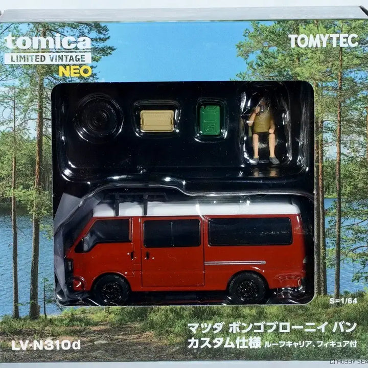 [BUNJANG] 1:64 Tomica Limited Vintage Mazda Bongo Broni Van Custom (Brown) / 1:64 토미카 리미티드 빈티지 마쯔다 봉고 브로니 밴 커스텀