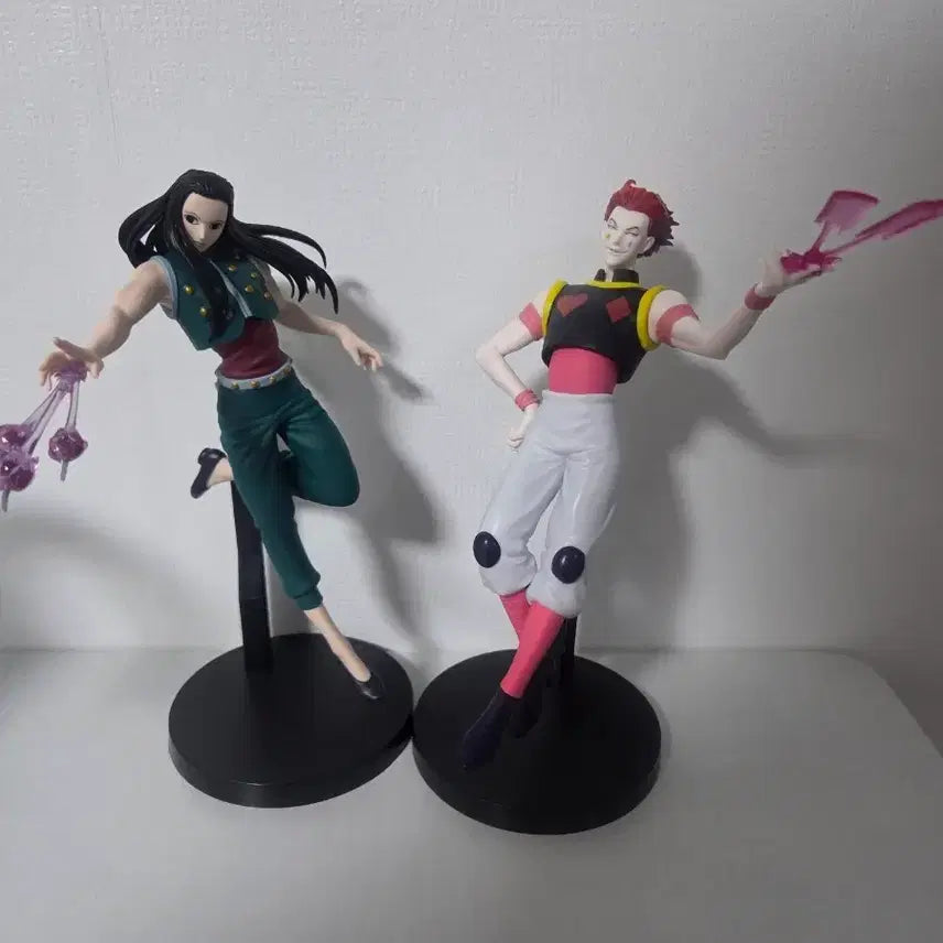[BUNJANG] Hunter x Hunter Hisoka &amp; Illumi Figure Set / 헌터헌터 바이브레이션 히소카 이르미 피규어 세트