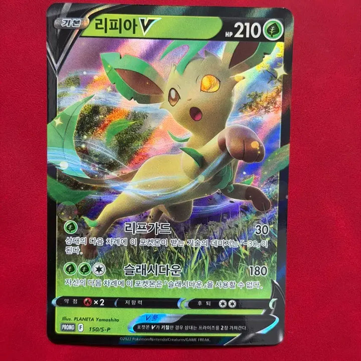 [BUNJANG] Leafeon V / VSTAR / EX Promo Card Set (3 Types) / 포켓몬카드 리피아 V/VSTAR/EX 프로모 3종