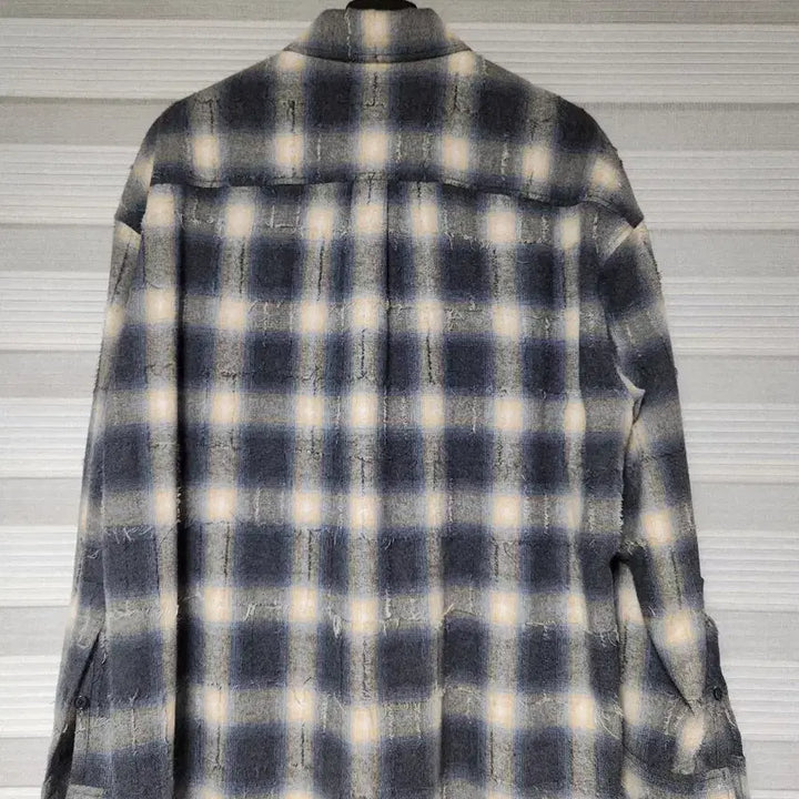[BUNJANG] Juun.J 25FW Grid Needle Check Shirt Size 44 / 준지 25FW 그리드 니들 체크 셔츠 44