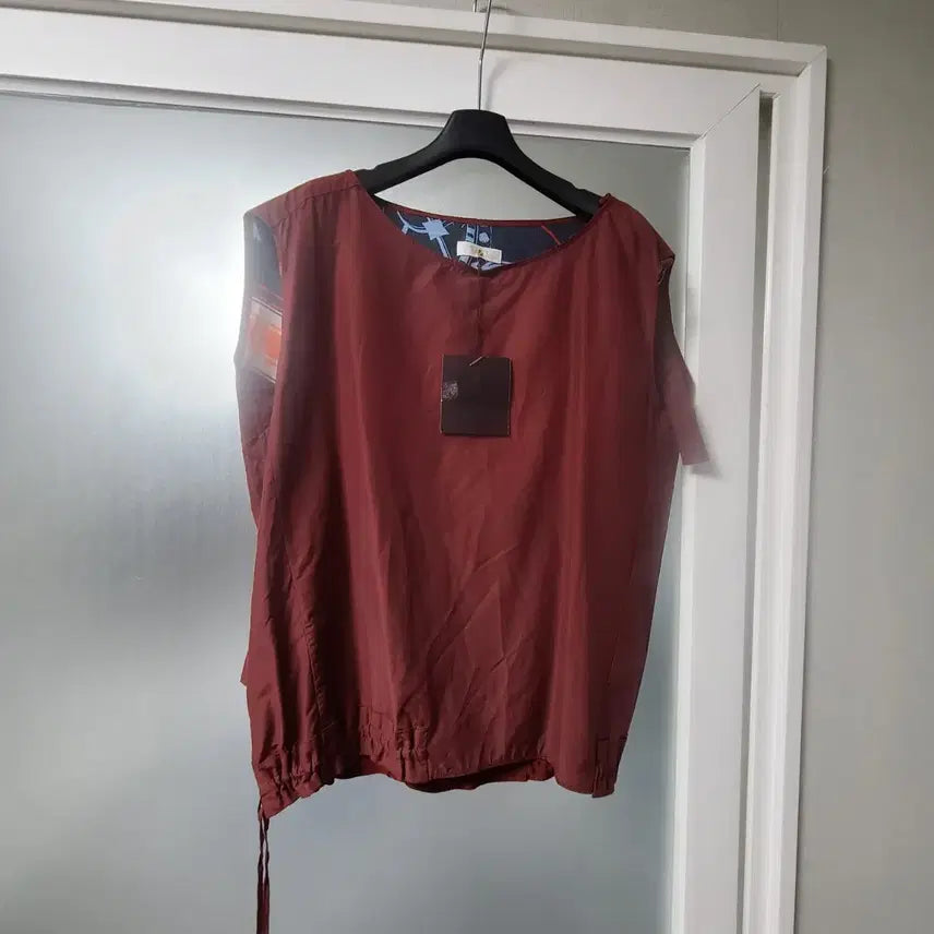 [BUNJANG] TIME Burgundy Setup Blouse + Wide Pants Set / [TIME] 타임 버건디 셋업 블라우스+와이드팬츠 택있는 새상품급 (55
