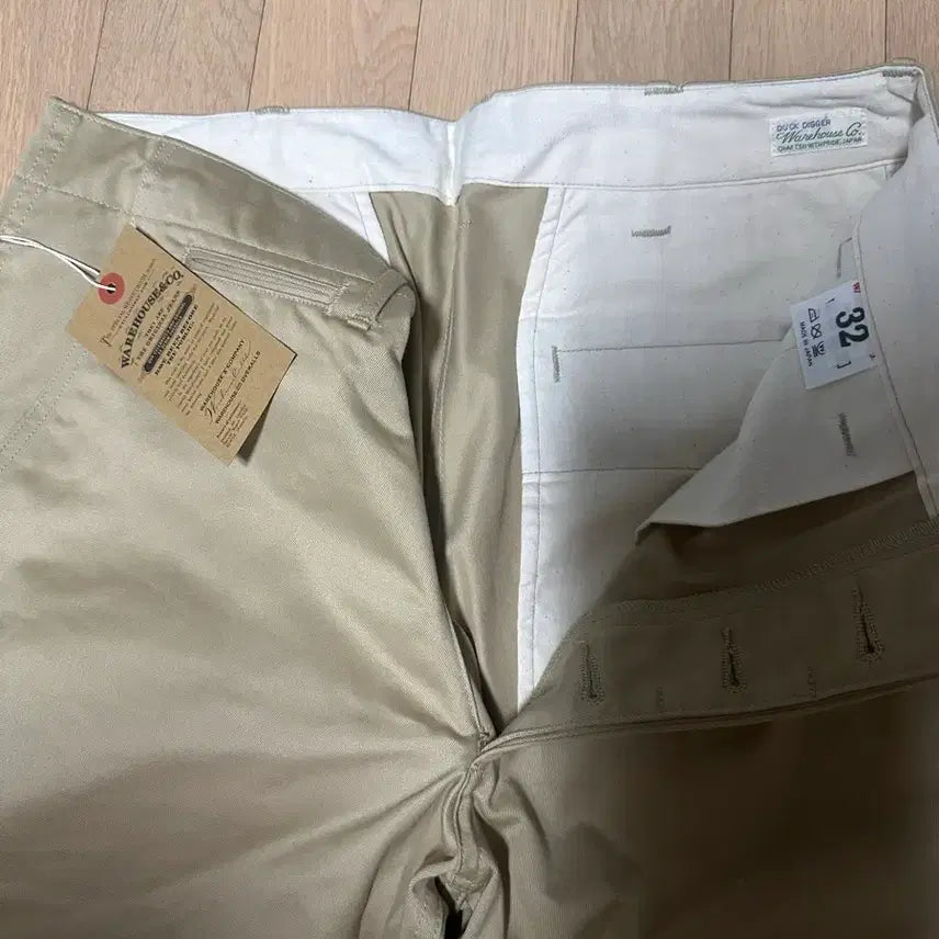[BUNJANG] Warehouse 1082 Chino Pants Size 32 New / 웨어하우스 1082치노 32사이즈 새상품