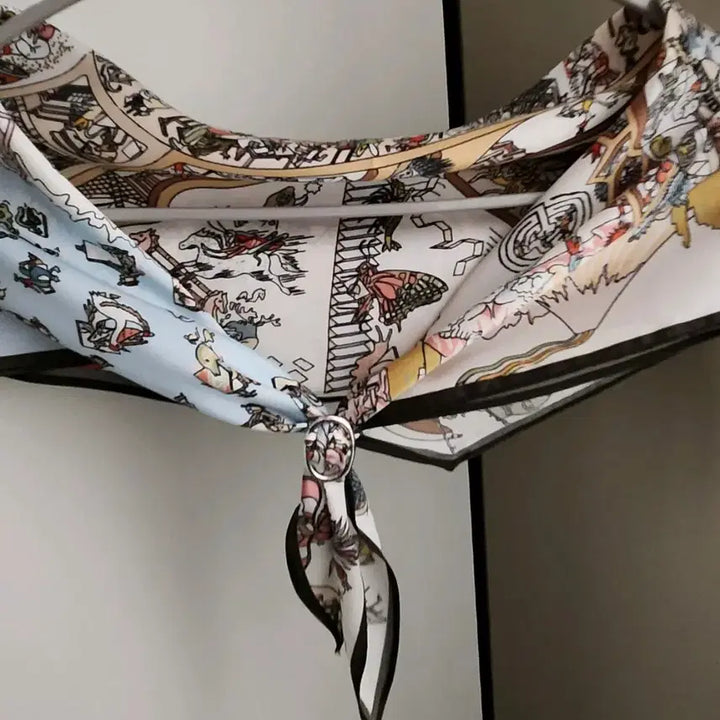 [BUNJANG] Scarf Ring (Gold/Silver) / 새) 스카프 링