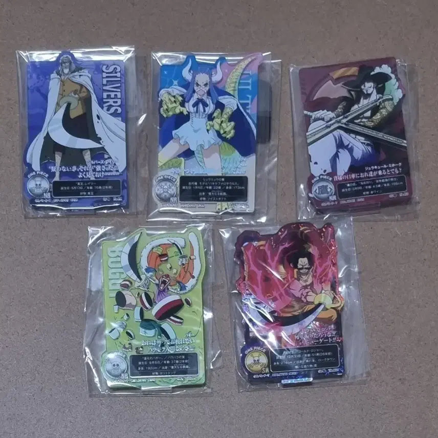[BUNJANG] One Piece Ichiban Kuji Prize H Acrylic Stand Bundle Set (5 Types) / 원피스 제일복권 H상 아크릴 스탠드 5종 일괄