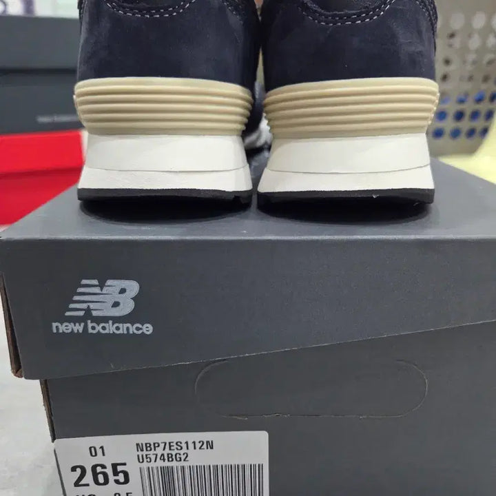 [BUNJANG] New Balance x Pottery 574 Premium Hard Navy Sneakers / 뉴발란스 x 포터리 574 프리미엄 하드 네이비 팝니다