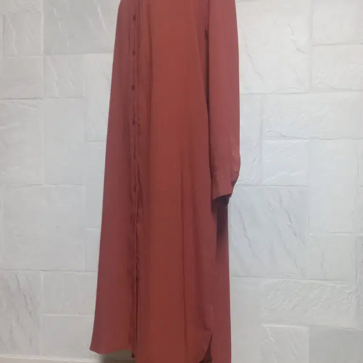 [BUNJANG] Loose Fit Silk Shirt Dress / 루즈핏 셔츠원피스