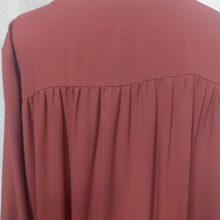 [BUNJANG] Loose Fit Silk Shirt Dress / 루즈핏 셔츠원피스