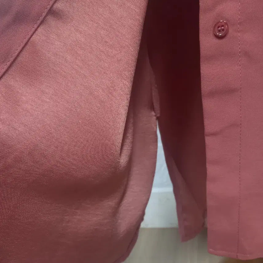 [BUNJANG] Loose Fit Silk Shirt Dress / 루즈핏 셔츠원피스