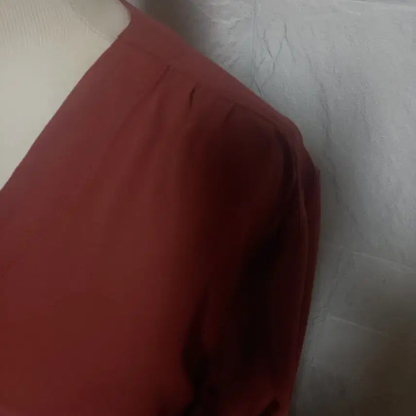 [BUNJANG] Loose Fit Silk Shirt Dress / 루즈핏 셔츠원피스