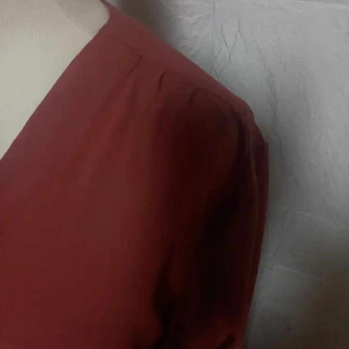 [BUNJANG] Loose Fit Silk Shirt Dress / 루즈핏 셔츠원피스