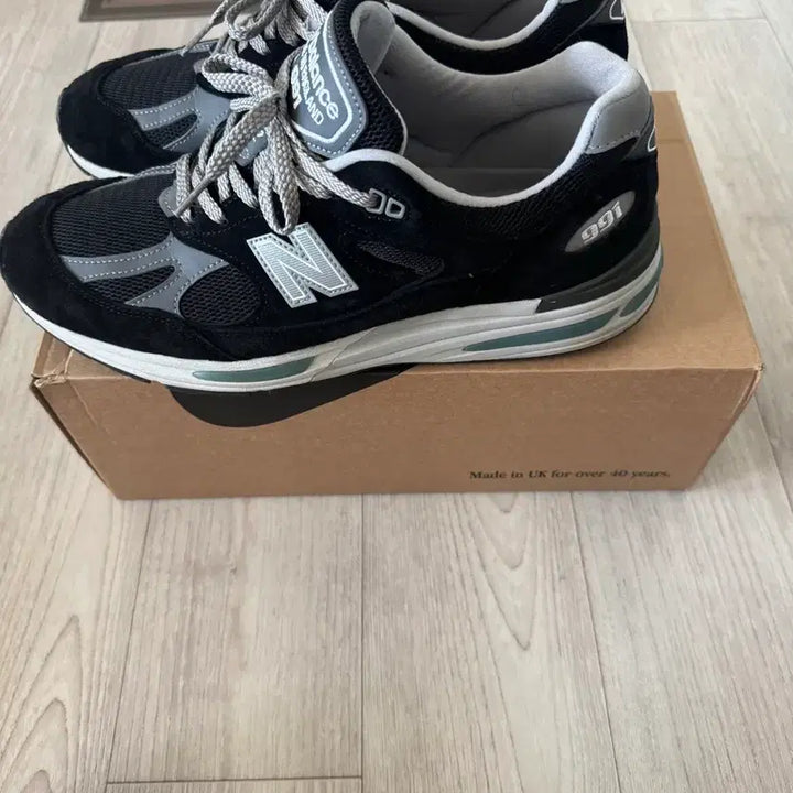 [BUNJANG] New Balance 991 V2 Made in England Black Sneakers / 뉴발란스 991 V2 블랙 메이드인잉글랜드