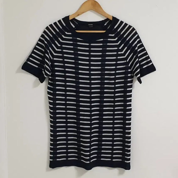 [BUNJANG] Renoma Linen Blend Knit Top / 레노마 린넨 니트 55반~66