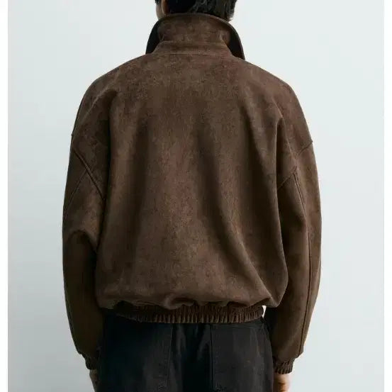 [BUNJANG] Zara Relaxed Fit Suede Jacket / 자라 릴렉스핏 스웨이드 재킷