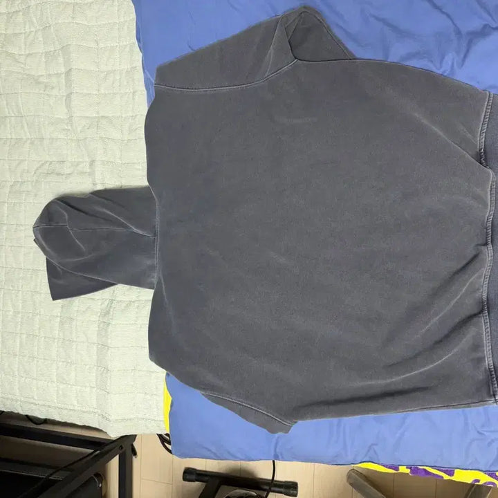 [BUNJANG] Locker Room Solid Thermal Zip-up Hoodie Washed Navy M / 로커드 솔리드써멀 집업 후디 워시드네이비 m