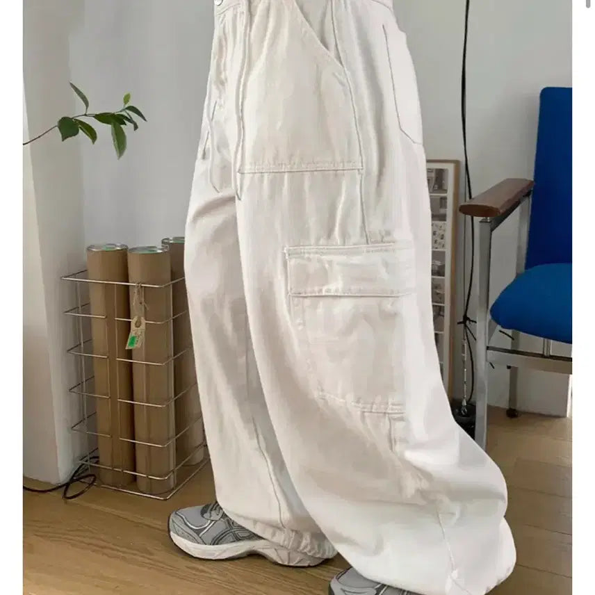 [BUNJANG] Baon Soto Re Hidden Banding Stitch Cargo Pants / 바온 소토레 히든밴딩 스티치 카고 팬츠