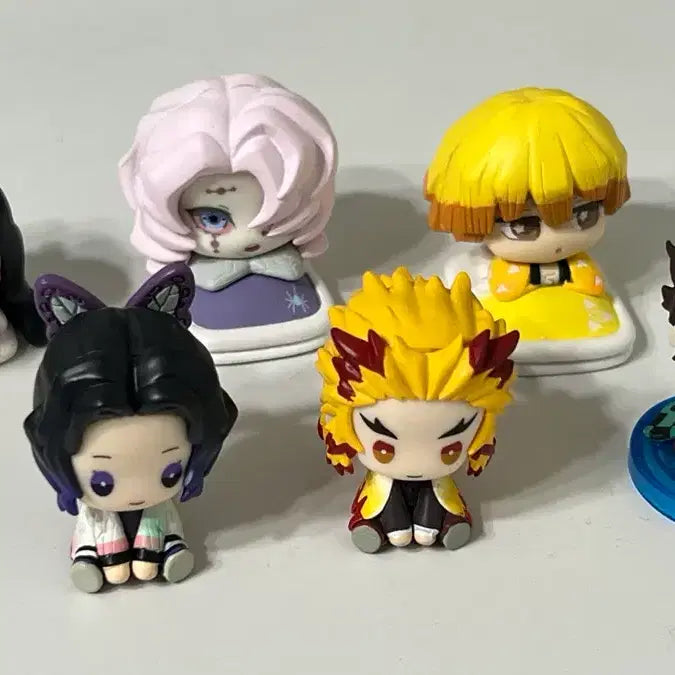 [BUNJANG] Demon Slayer (Kimetsu no Yaiba) Figure Bundle Set / 귀멸의 칼날 오네무탄, 페탓토, 스와라세타이 일괄