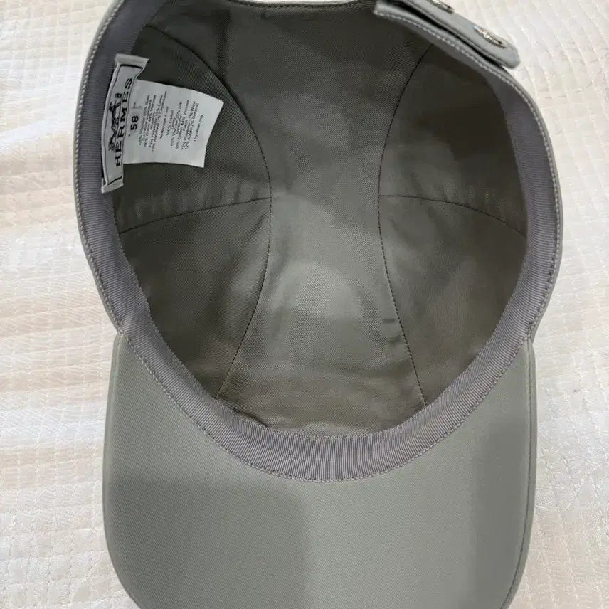 [BUNJANG] Hermes Gray Wool Baseball Cap / 여성 에르메스 모자