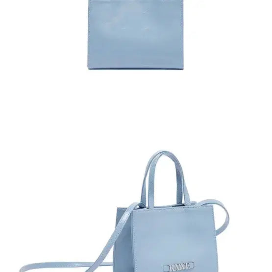 [BUNJANG] Rave Emma Baby Blue Handbag / 택제거 새상품 레이브 엠마 베이블루색상 가방 판매 합니다