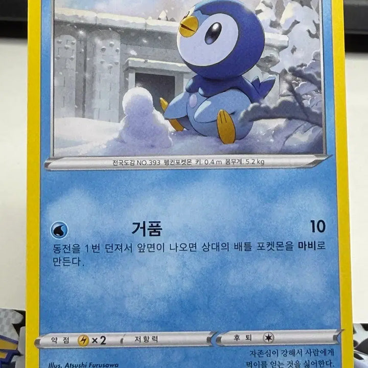 [BUNJANG] Pengdori Album Card / 팽도리 일반 카드 [200원] B+ 앨범용