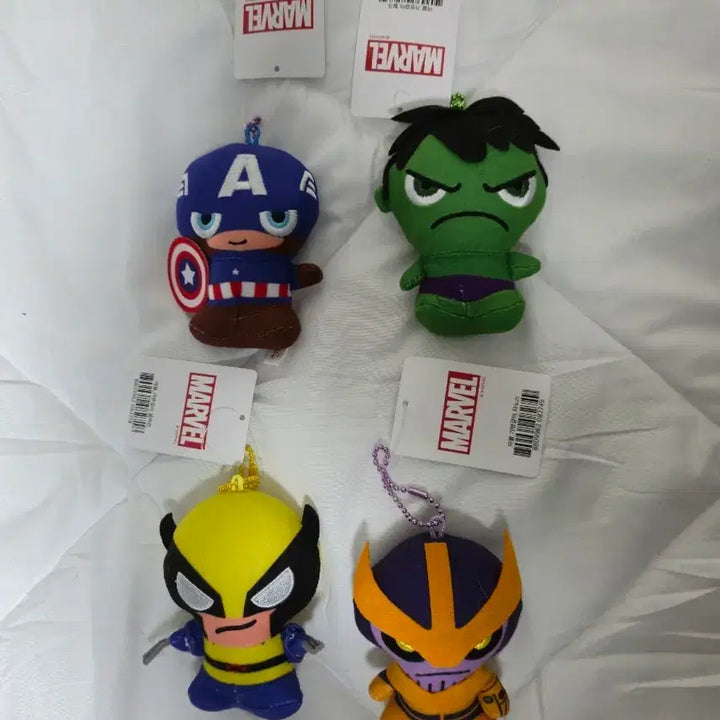 [BUNJANG] Marvel Captain America Hulk Thanos Wolverine Keyring / 마블 캡틴아메리카 헐크 키링 타노스 인형 장난감 엑스맨 울버린 열쇠고리